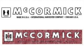 Shop McCormick Decals Now